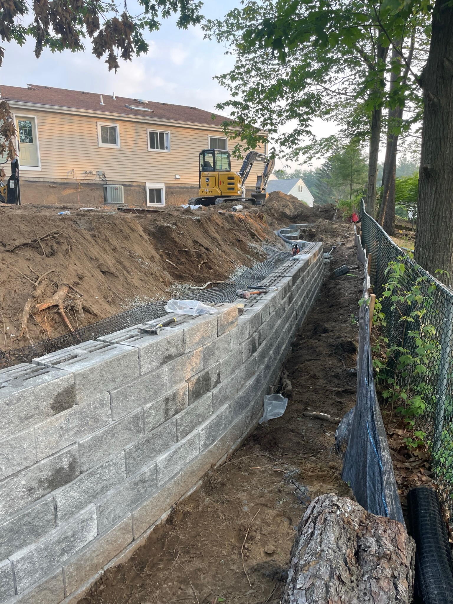 Platinum Property Care Retaining Wall